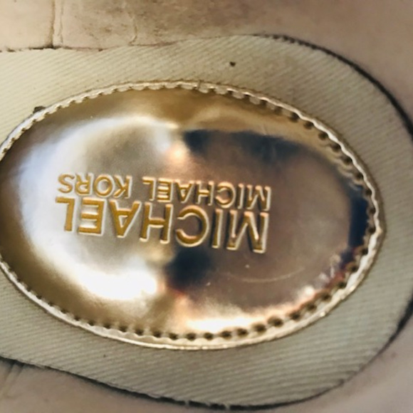 Michael Kors Gold and Brown Sneakers - - Picture 4 of 7